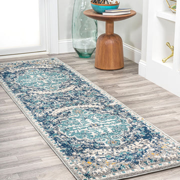 Anaise Ornate Boho Medallion Area Rug